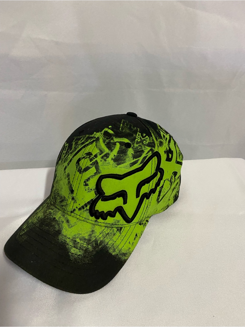 Fox Men’s Neon Green and Black Baseball Cap